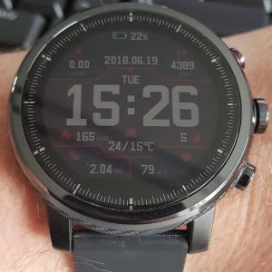 Stratos 2 - Huami Amazfit Smartwatch Watchface